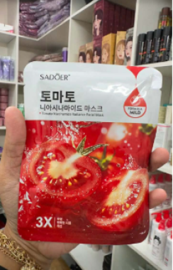 sadore tomato sheet mask