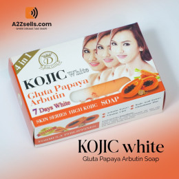 KOJIC WHITE GLUTA PAPAYA ARBUTIN SOAP