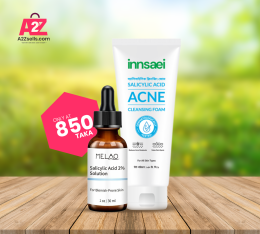 Innsaei Salicylic Acid Cleansing Foam & Melao 2% Salicylic Acid Serum