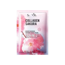 SADOER Collagen Sakura Moisturizing Tender Skin Face Sheet Mask