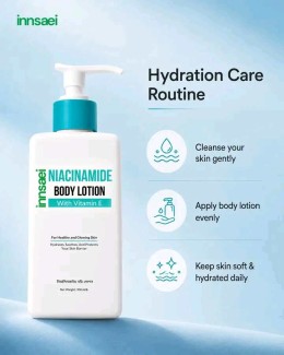 Innsaei Niacinamide Body Lotion with Vitamin E