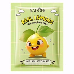 Sadoer Real Lemon Whitening Facial Mask