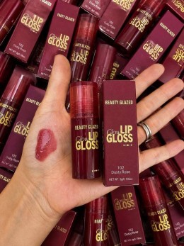 Beauty Glazed Lip Gloss - 102 DUSTY ROSE