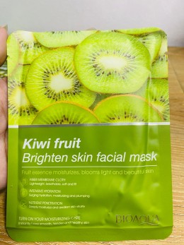 Bioaqua Kiwi Fruit Brighten Skin Face Sheet Mask